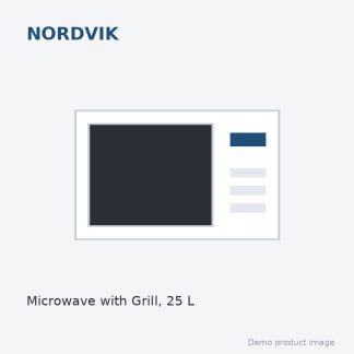 Nordvik Microwave with Grill, 25 L